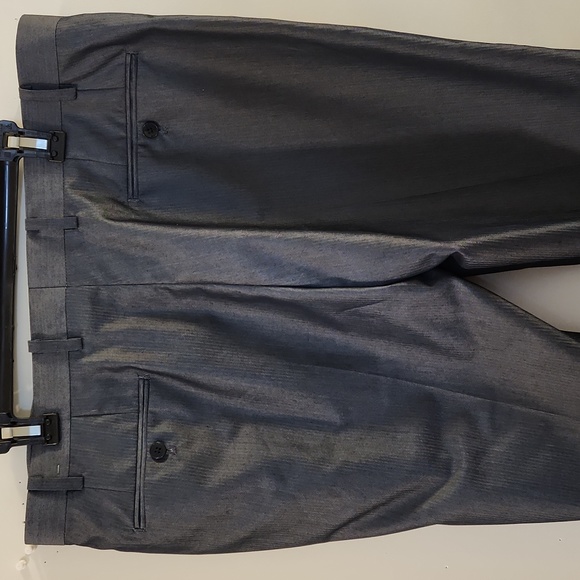 Calvin Klein~ NWOT Dark Grey Dress Pants Size 38x30 - Picture 5 of 6